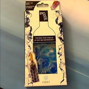 Ravi Solution goCool Wine Bag BLUE Bottle Cooler